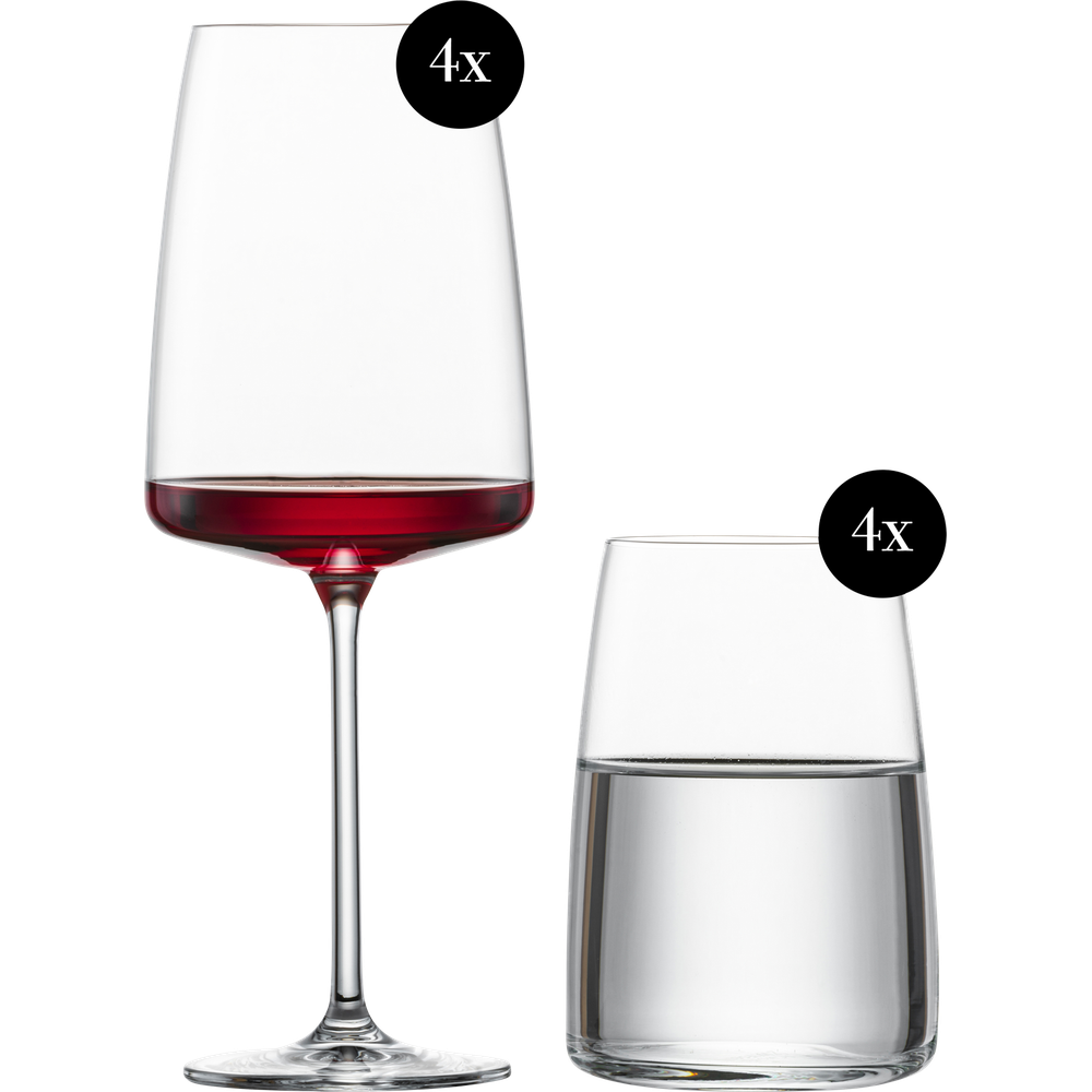 Zwiesel Glas  Weinglasset All Senses 8-teilig 