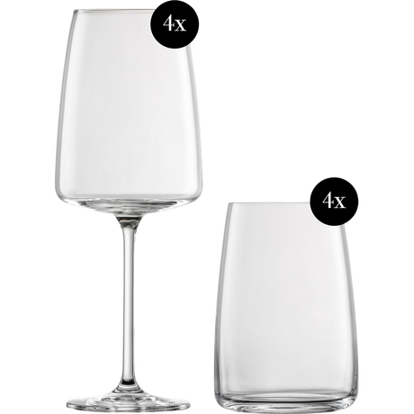 Zwiesel Glas  Weinglasset All Senses 8-teilig 