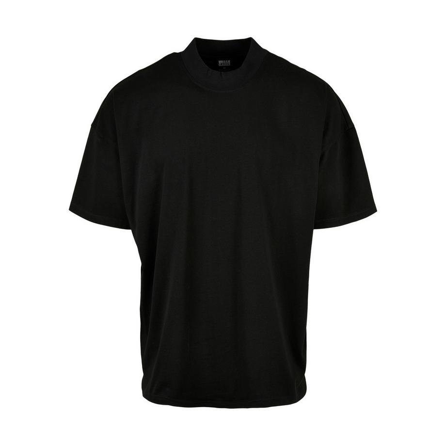 t-shirt oversized mock neck