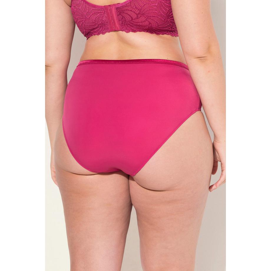 Ulla Popken Culotte midi dentelle microfibres  