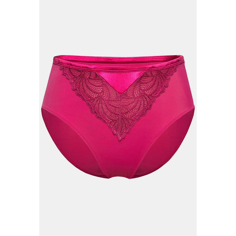 Ulla Popken Culotte midi dentelle microfibres  