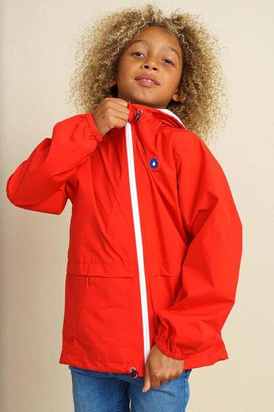 flotte Bastille-6A Veste de Pluie à Capuche  