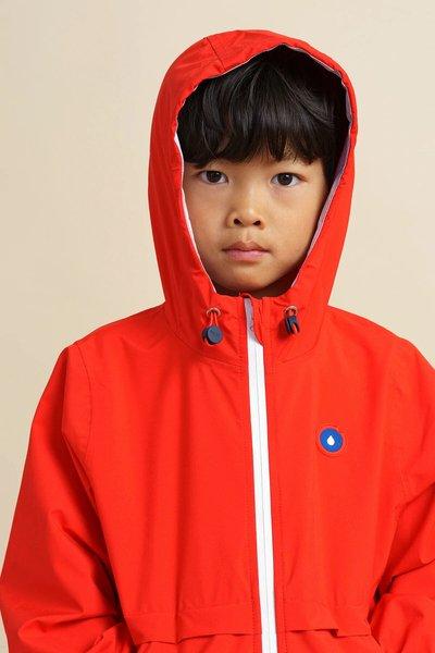 flotte Bastille-6A Veste de Pluie à Capuche  