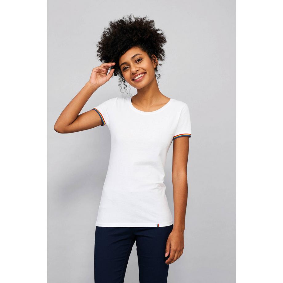 SOLS Rainbow Kurzarm T-Shirt  