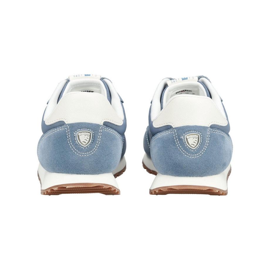 Blauer Sneaker au charme rétro  