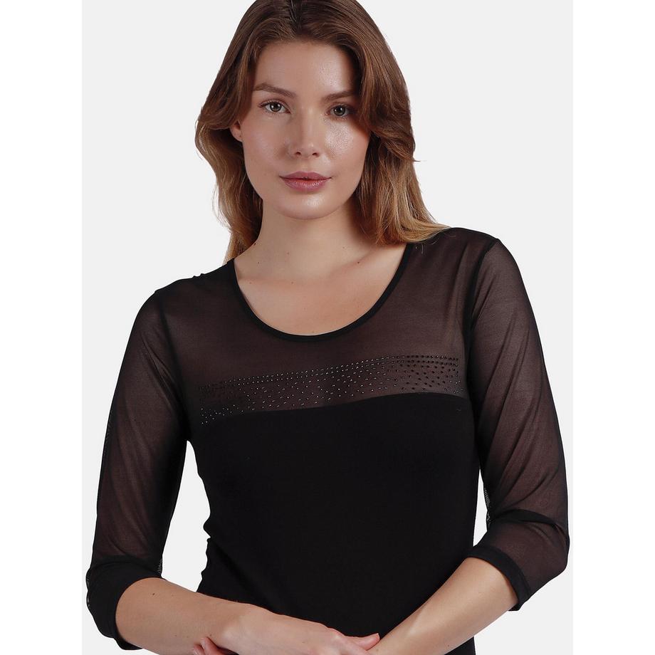Admas Piedras T-shirt Manches Mi-longues  