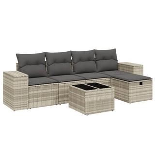 VidaXL Garten sofagarnitur poly-rattan  