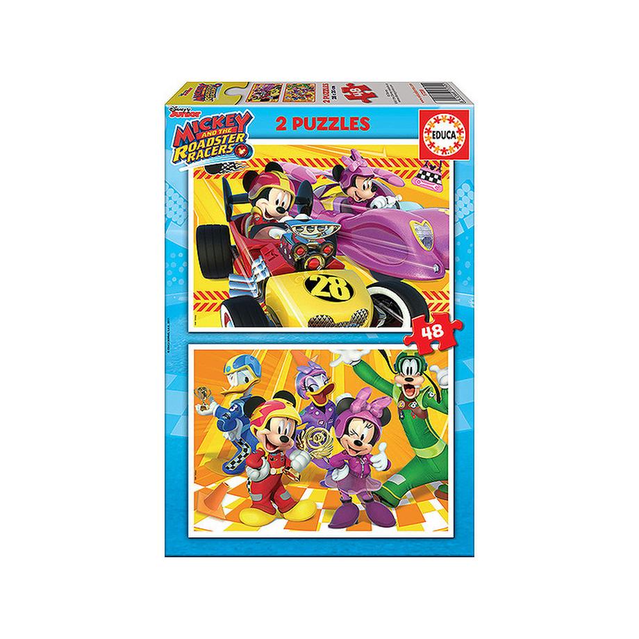 Puzzle Mickey Roadster Racers (2x48)