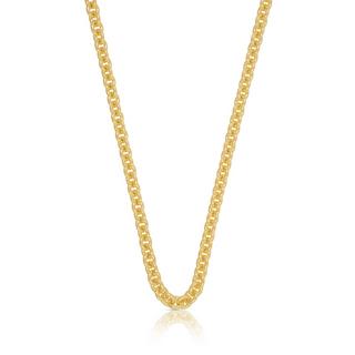 MUAU Schmuck  Collier Rundanker Gelbgold 750, 3.1mm, 45cm 