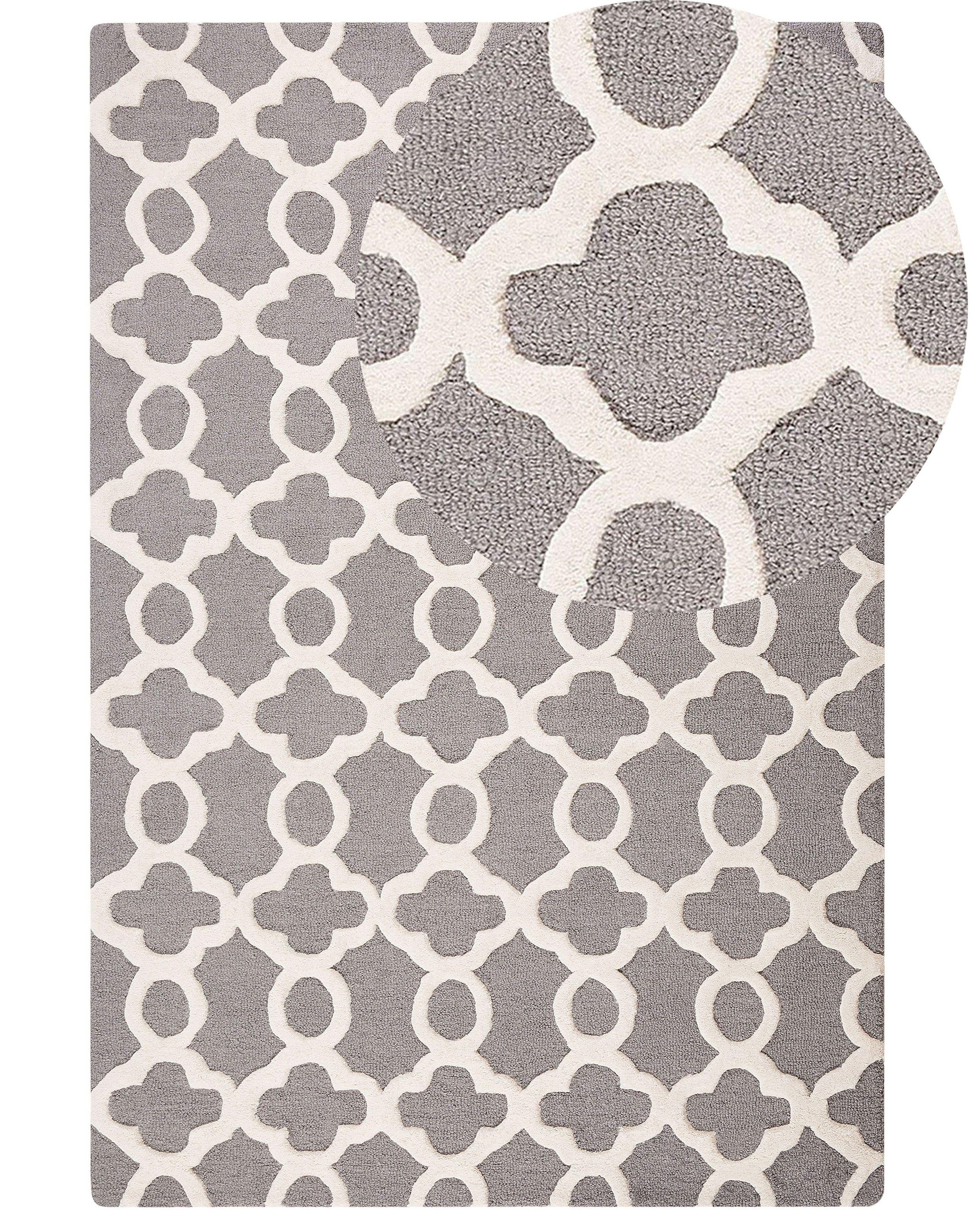 Beliani Tapis en Laine Traditionnel ZILE  