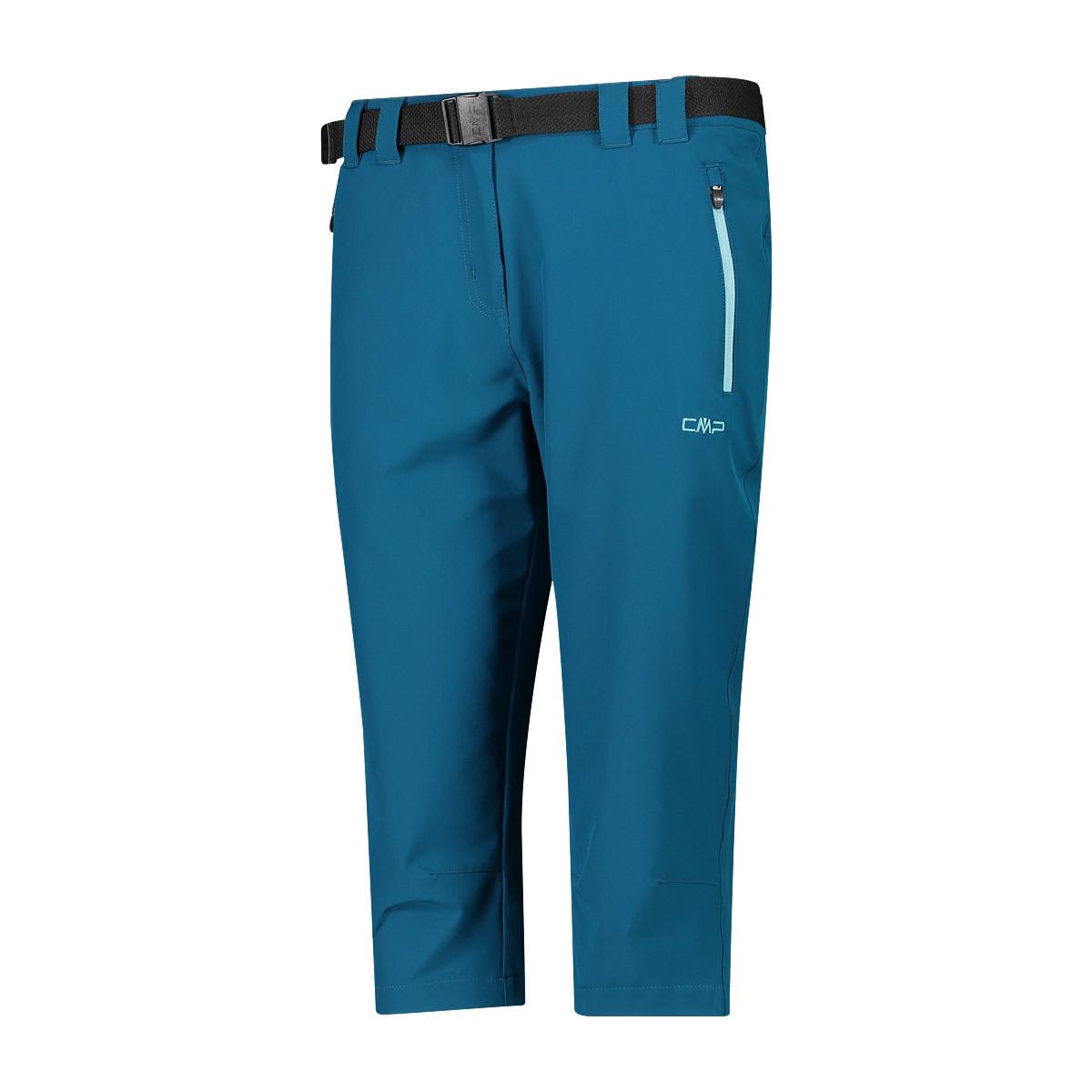 CMP Pantaloni Capri Funzionali con Cintura  