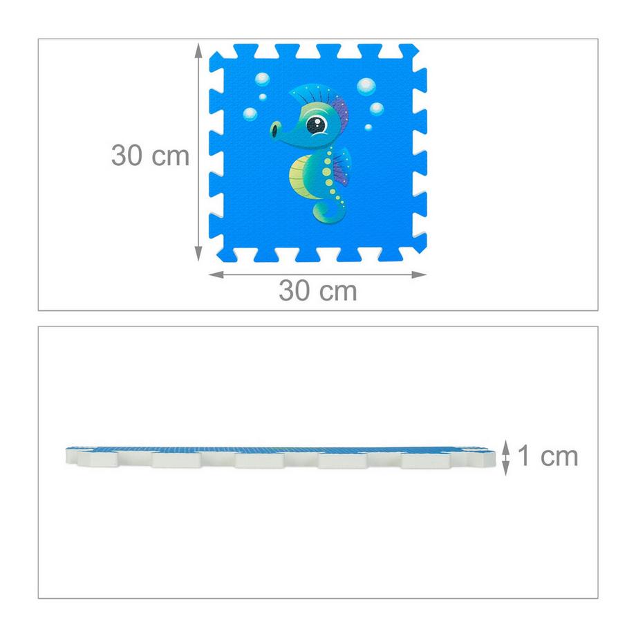 Northio Puzzlematte mit Meerestieren  