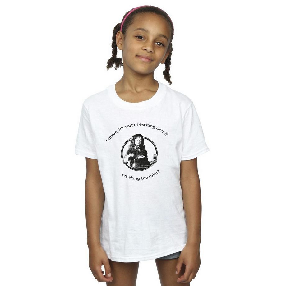 HARRY-POTTER  Tshirt BREAKING THE RULES 
