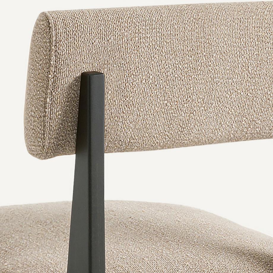 AM.PM Stuhl aus Buche und strukturiertem Stoff  