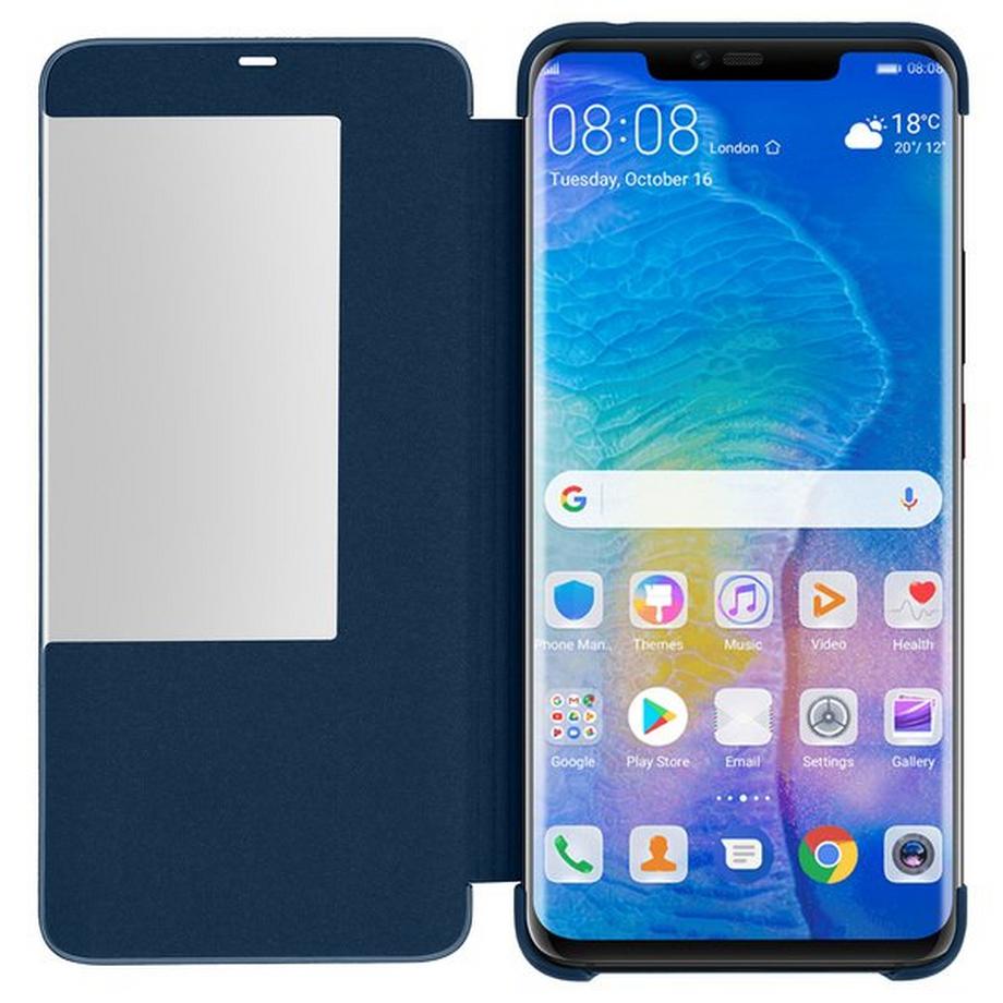Avizar  View Cover Huawei Mate 20 Pro Dunkelblau 