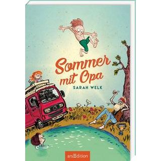 Sommer mit Opa (Spaß mit Opa 1) Welk, Sarah; von Knorre, Alexander (Illustrationen) Copertina rigida 