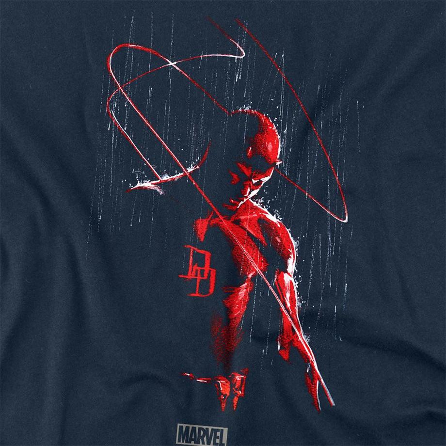 Daredevil  T-ShirtManches Longues Motiftyle Pluie 
