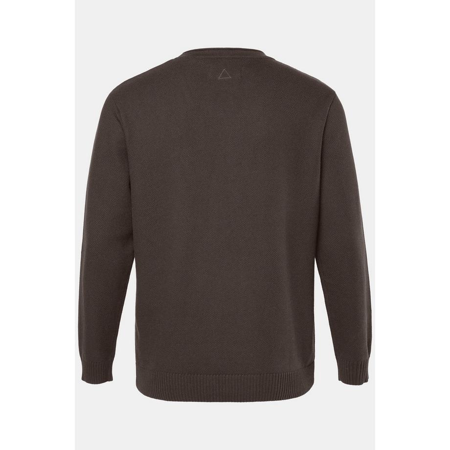 JP1880 Maglione in Maglia Lavorata Materiali Riciclati  