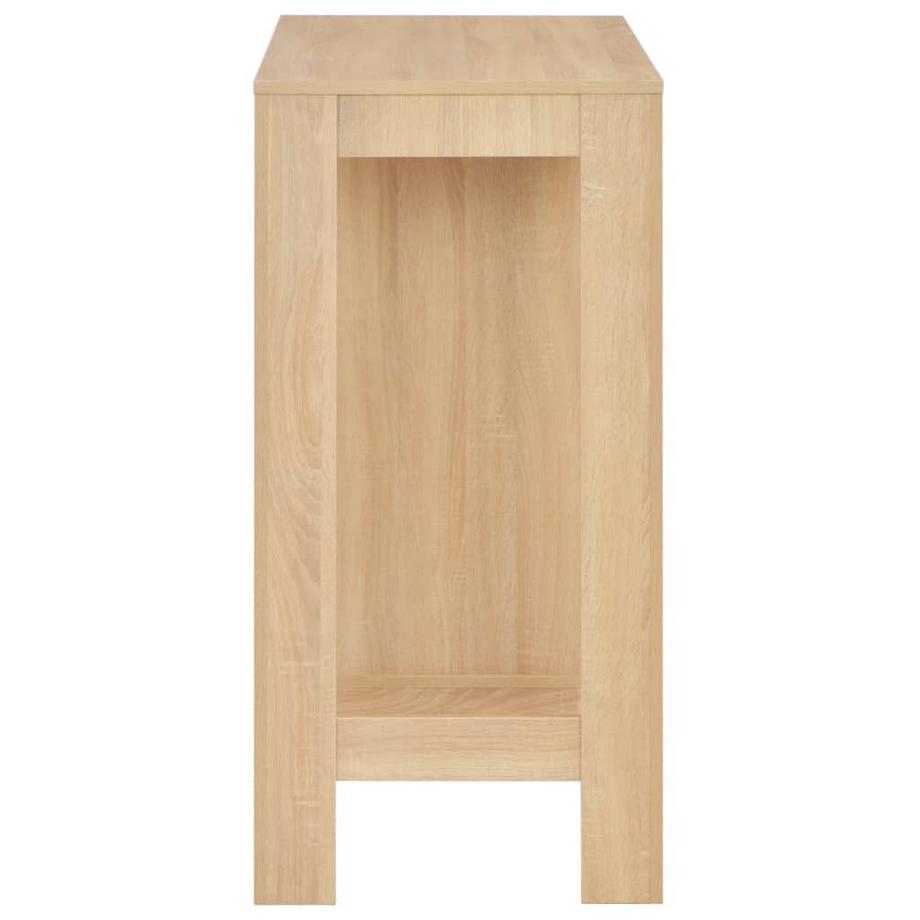 VidaXL Table de bar bois d'ingénierie  