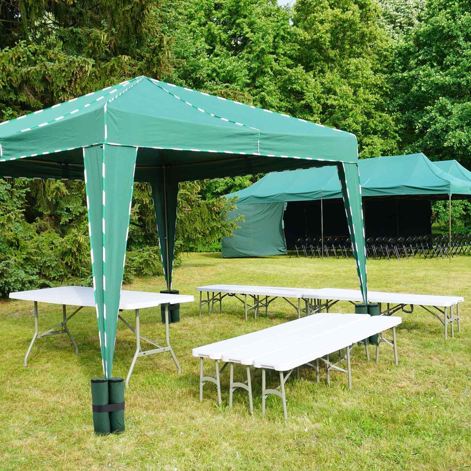 B2X Set di 4 sacchi di sabbia per padiglione  