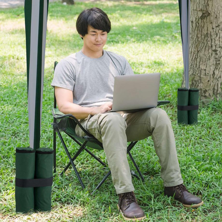 B2X Set di 4 sacchi di sabbia per padiglione  