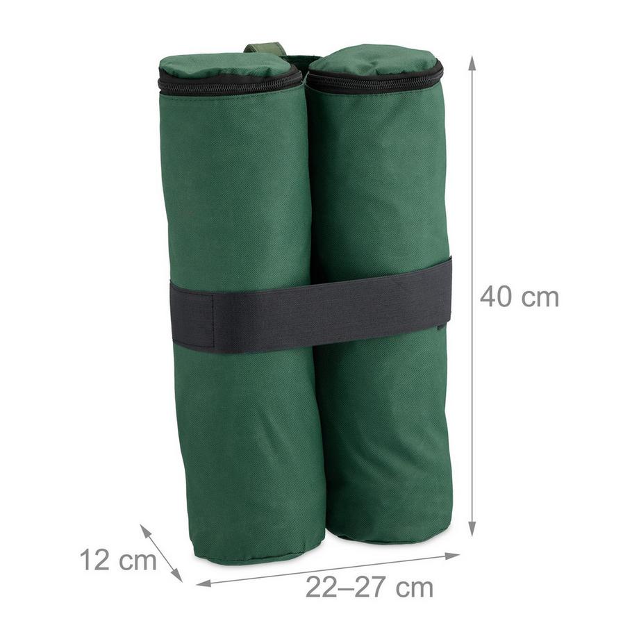 B2X Set di 4 sacchi di sabbia per padiglione  