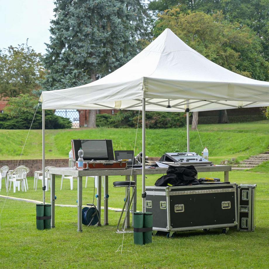 B2X Set di 4 sacchi di sabbia per padiglione  