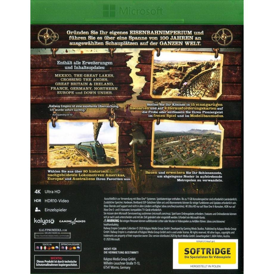 kalypso  Railway Empire - Complete Collection 