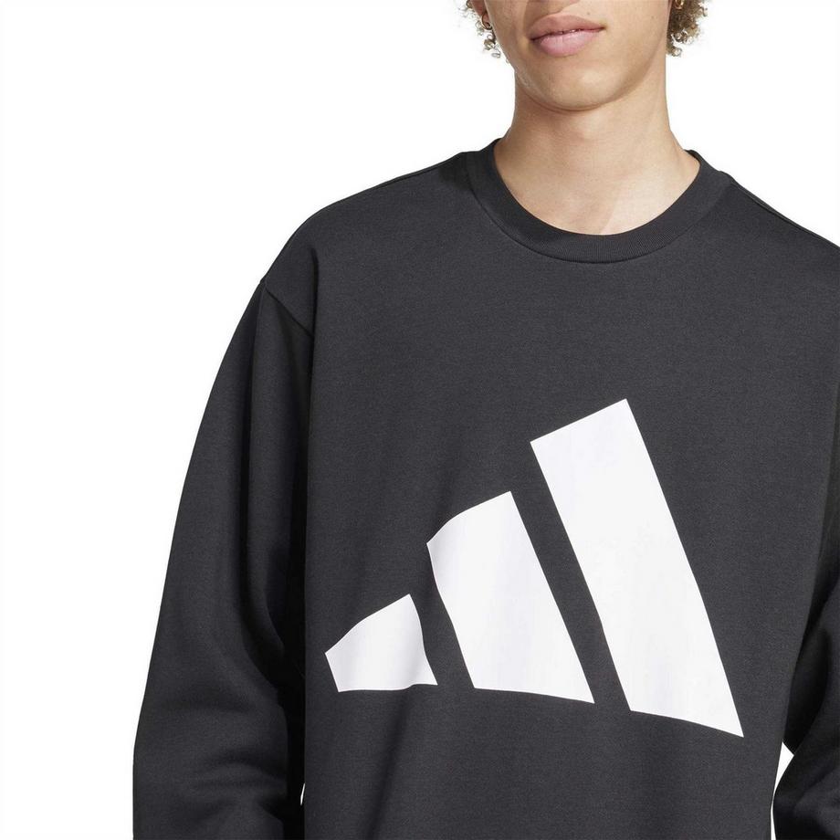 adidas  Felpa Logo Girocollo 
