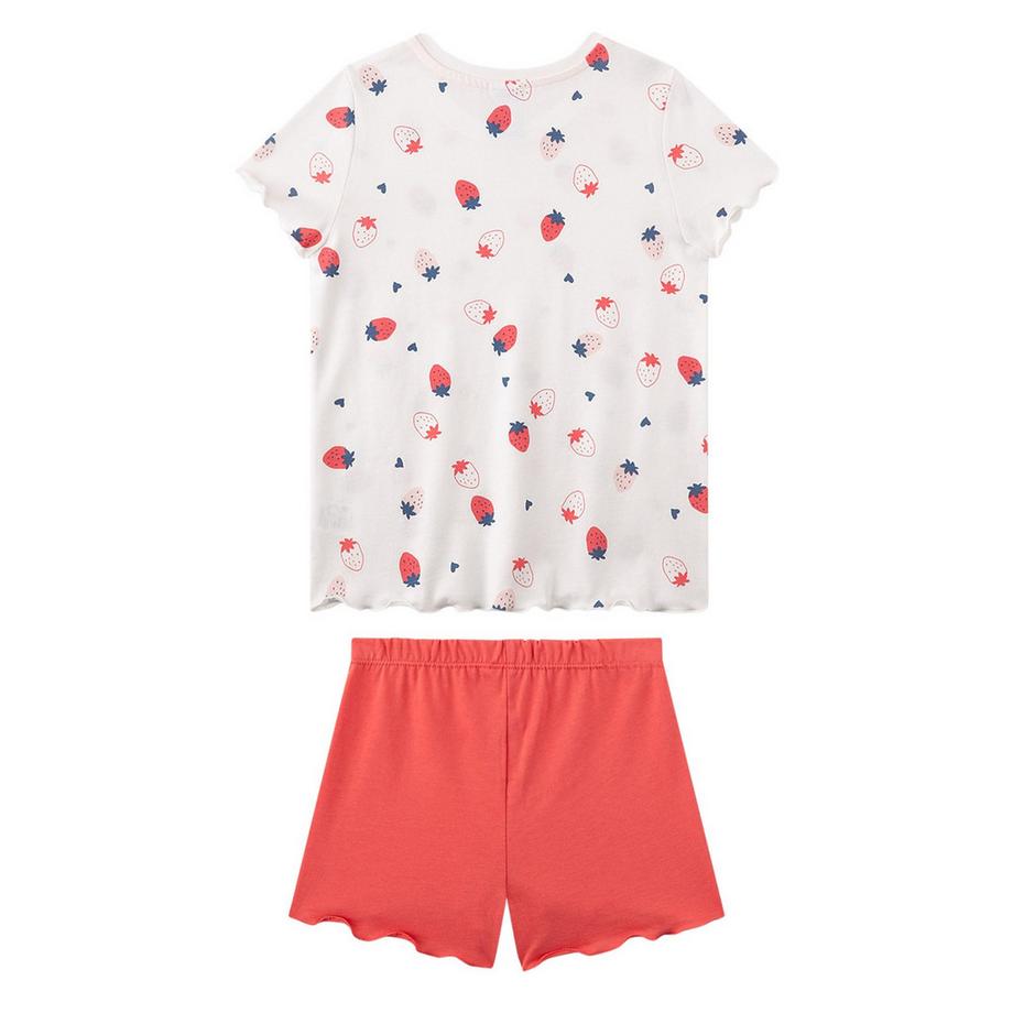 Sanetta  Pigiama Ragazze Confezione da 1 Vestibilità confortevole-Schlafanzug Erdbeeren Pyjama Kids 
