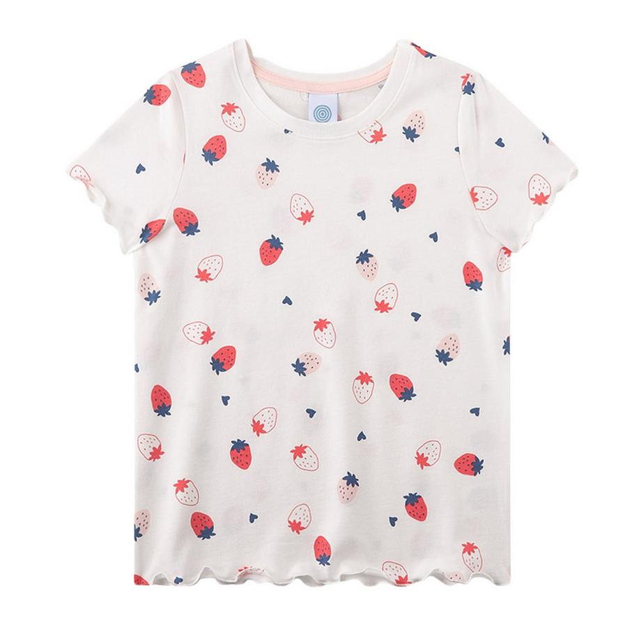 Sanetta  Pigiama Ragazze Confezione da 1 Vestibilità confortevole-Schlafanzug Erdbeeren Pyjama Kids 