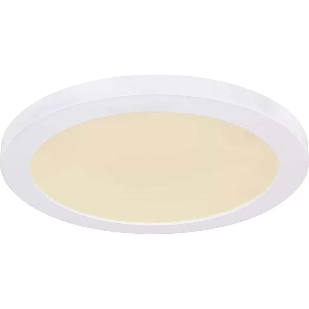 mutoni – Deckenleuchte Lasse Kunststoff weiss LED 30×30, One Size, Weiss