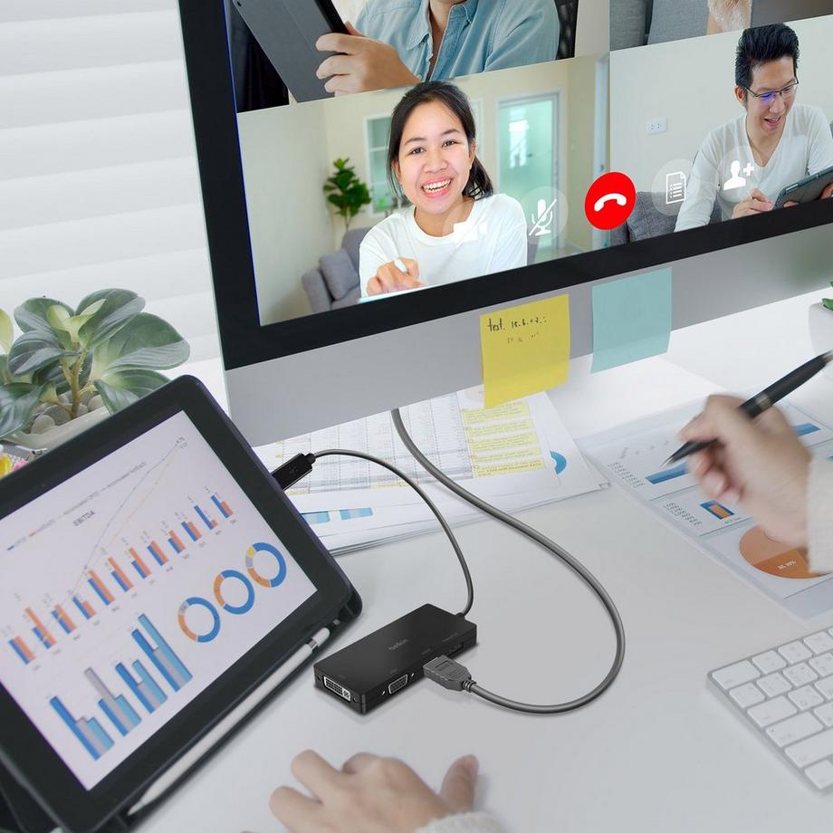 belkin  USB-C / HDMI VGA DP DVI Hub-Adapter 