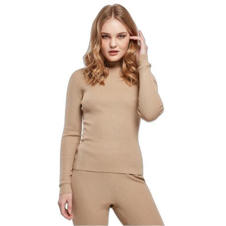 URBAN CLASSICS Rippstrick Rollkragenpullover  