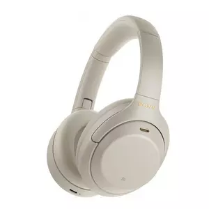Sony WH-1000XM4 - Kopfhörer mit Mikrofon - ohrumschließend - Bluetooth - kabellos, kabelgebunden - NFC - aktive Rauschunterdrückung - 3,5 mm Stecker - Silber