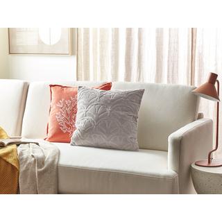 Beliani Coussin en Velours Moderne GLORIOSA  