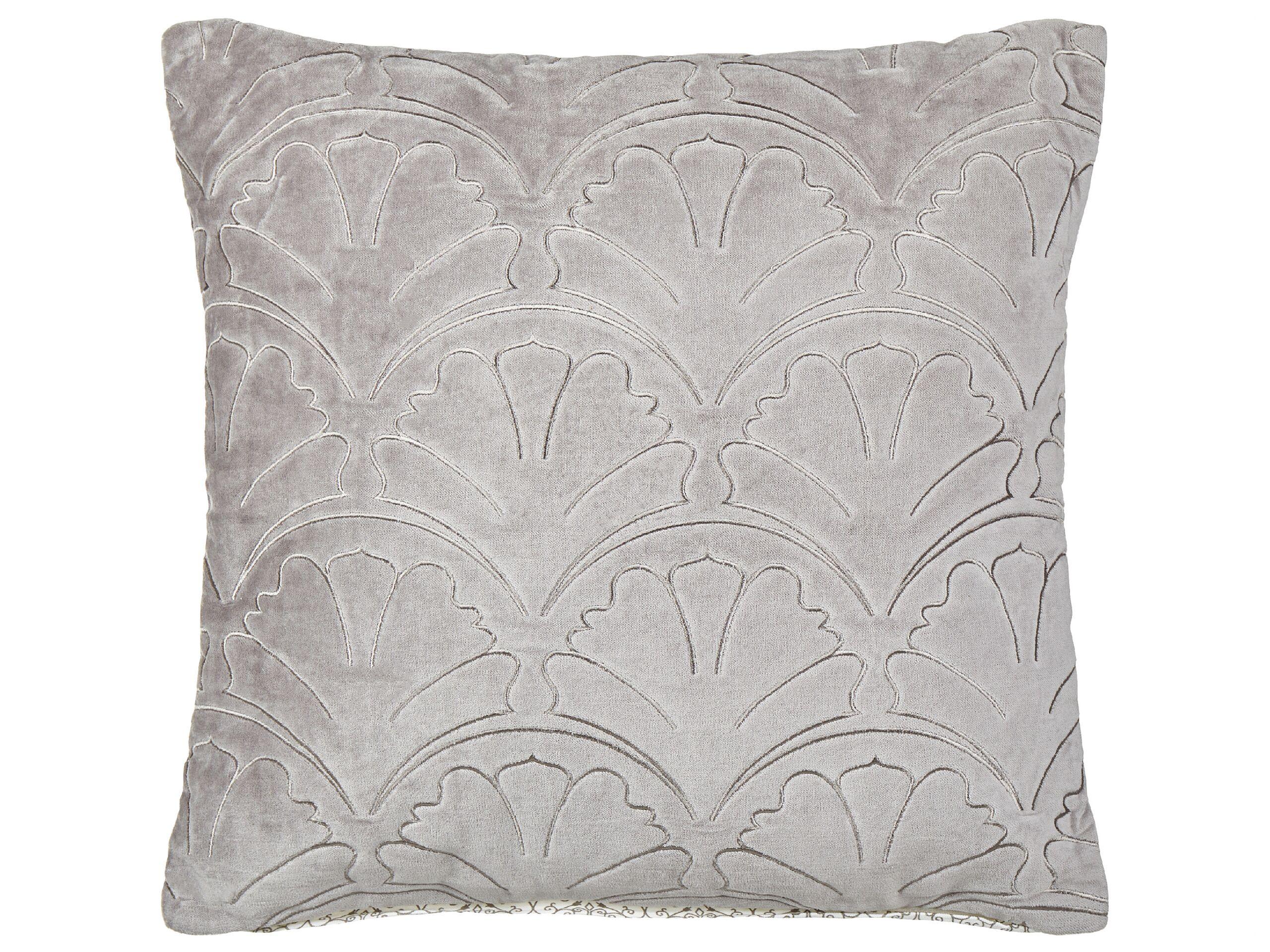 Beliani Coussin en Velours Traditionnel GLORIOSA  