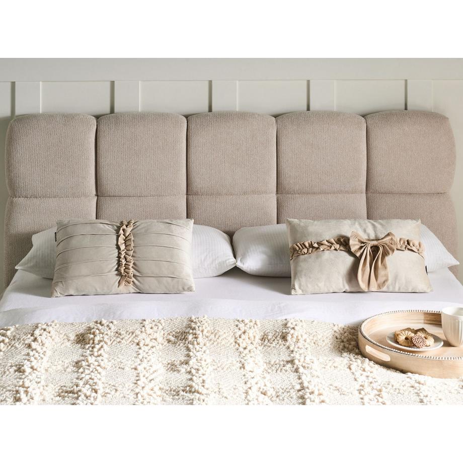 Beliani Lot de 2 coussins décoratifs en Velours  BELLE  