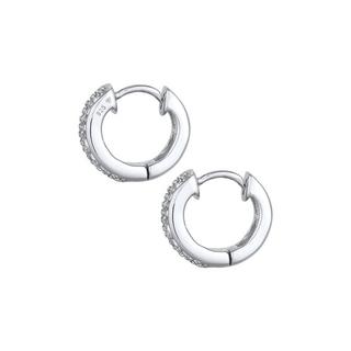 Elli  Ohrringe Creolen Kristalle Funkelnd 