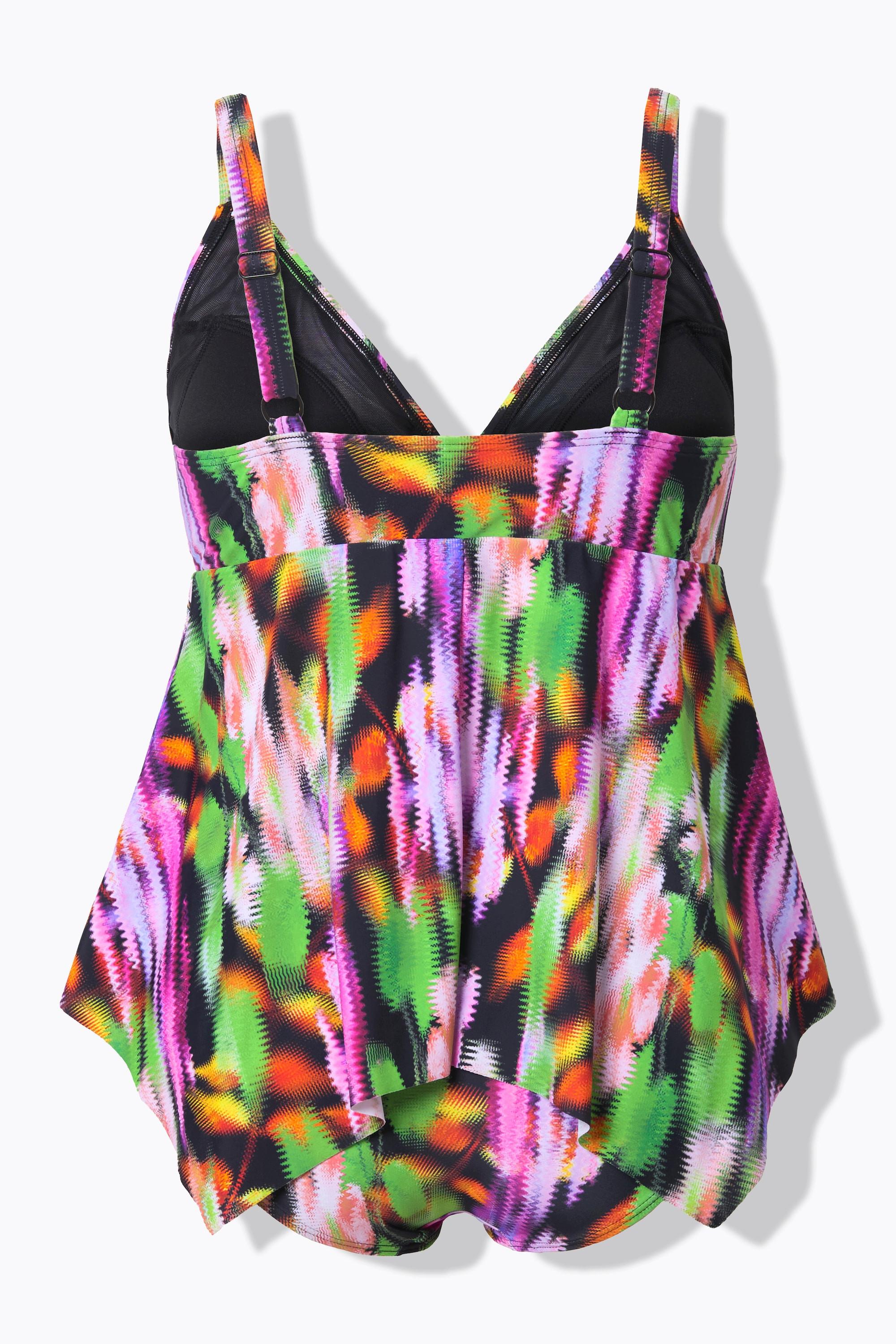 Ulla Popken Tankini Softcups Verstellbare Träger Recycelt  