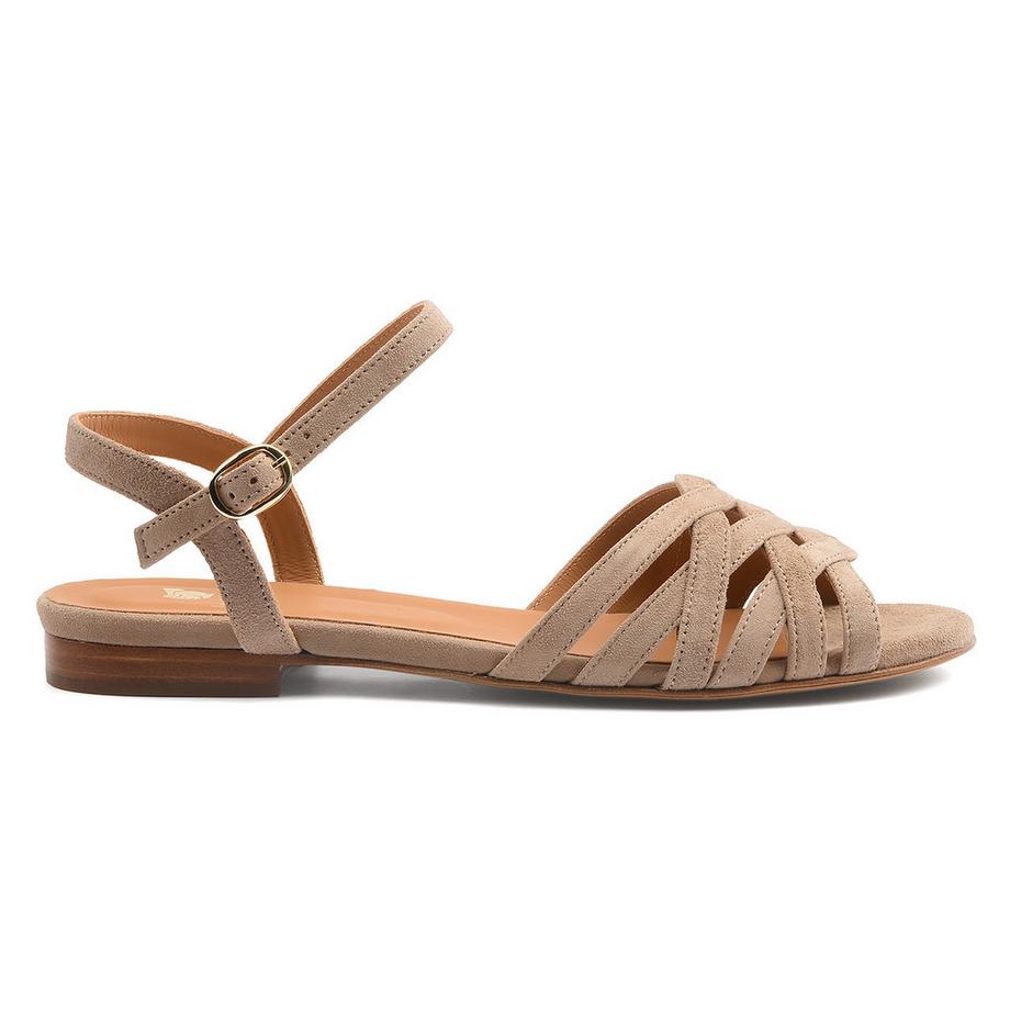 bobbies Ellis Riemchen-Sandalen flach  