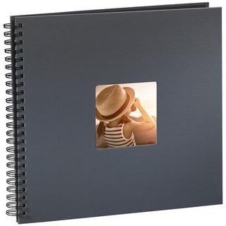 hama HAMA Spiralalbum Fine Art 94874 360x320mm, grau 25 Blatt  