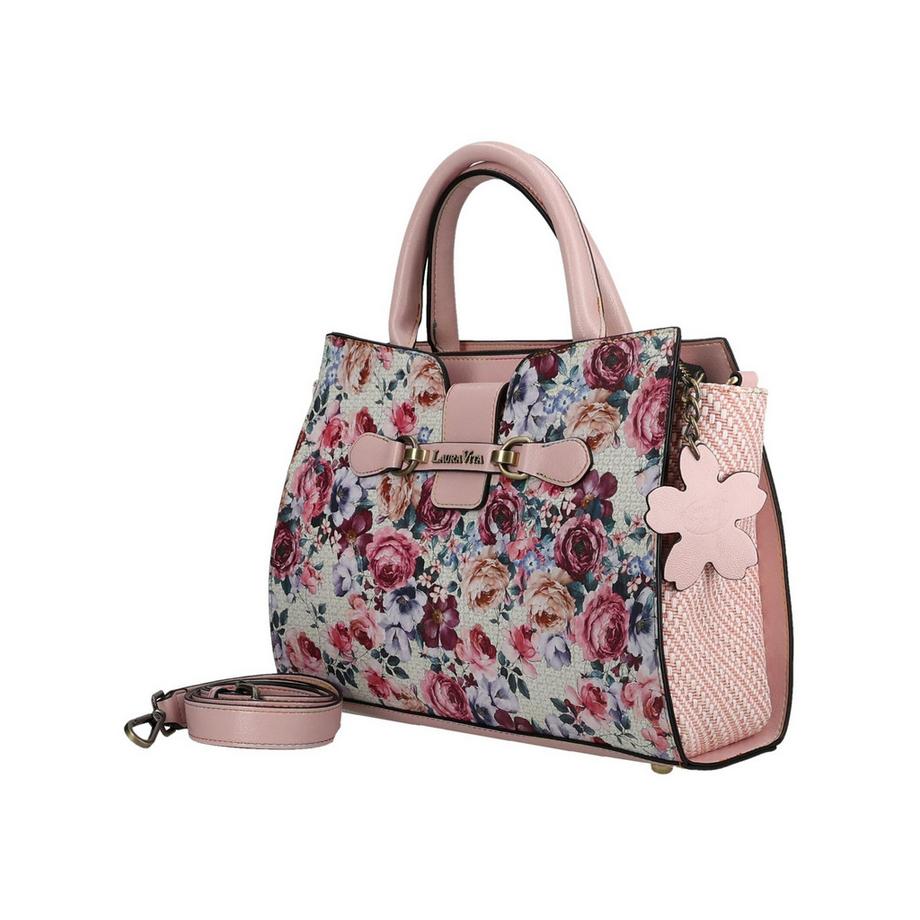 Laura Vita Florale Drucktasche mit Griff  