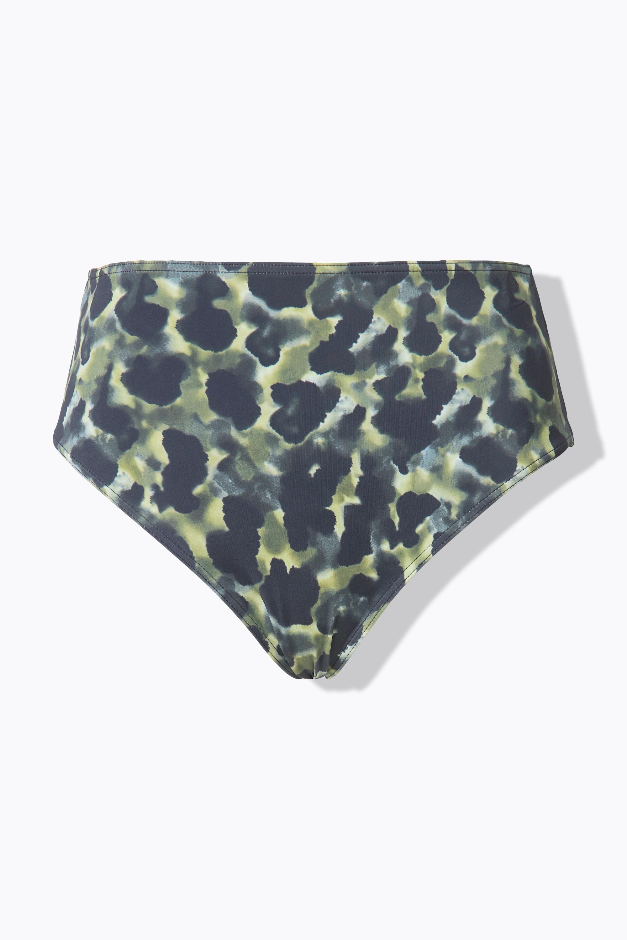 Studio Untold Bas de Bikini Taille Haute Camouflage Gainant  