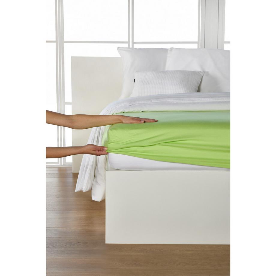 Living Home Topper Elastic Jersey Fixleintuch Topper  