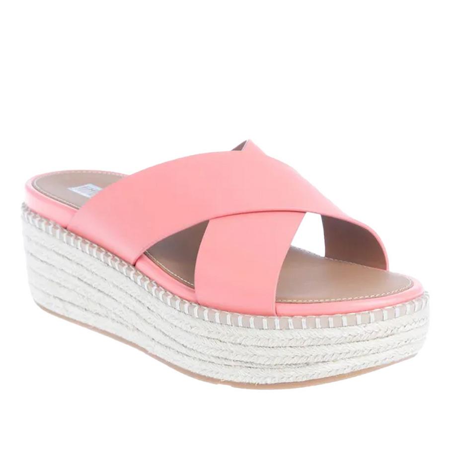 Eloise Espadrille Sandali Croce Pelle