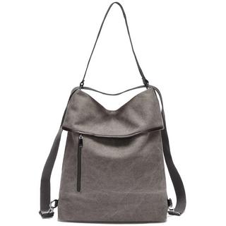 Only-bags.store Canvas Umhängetasche Rucksack Handtasche Vintage Anti-Diebstahl Hobo Tasche  