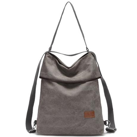 Only-bags.store Canvas Umhängetasche Rucksack Handtasche Vintage Anti-Diebstahl Hobo Tasche  