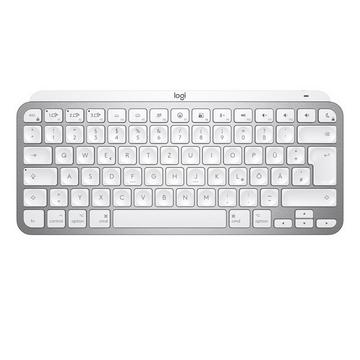 MX Keys Mini For Mac Minimalist Wireless Illuminated Keyboard Tastatur Bluetooth QWERTZ Schweiz Grau