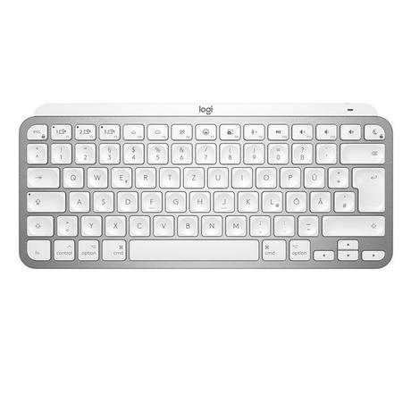 Logitech  MX Keys Mini For Mac Minimalist Wireless Illuminated Keyboard clavier Bluetooth QWERTZ Suisse Gris 